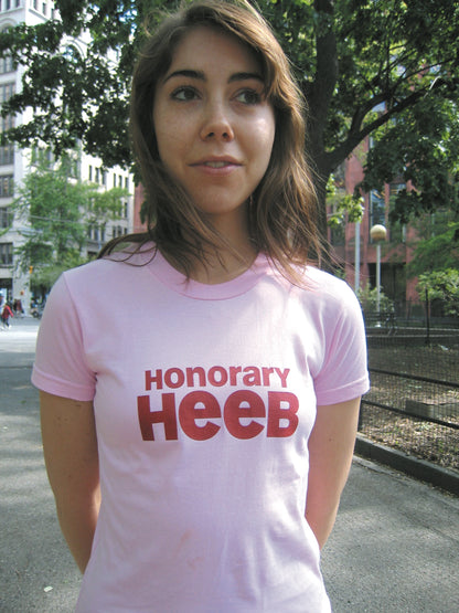 Honorary HEEB Women's T-Shirt in Pink
