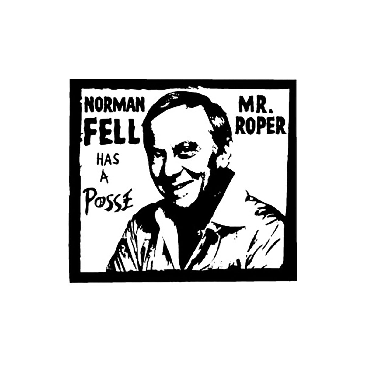 Norman Fell Has a Posse Sticker